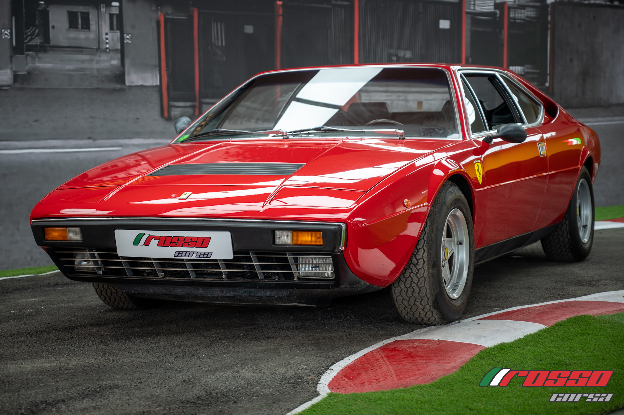 Fantastic red Ferrari Dino 308 GT4 for sale